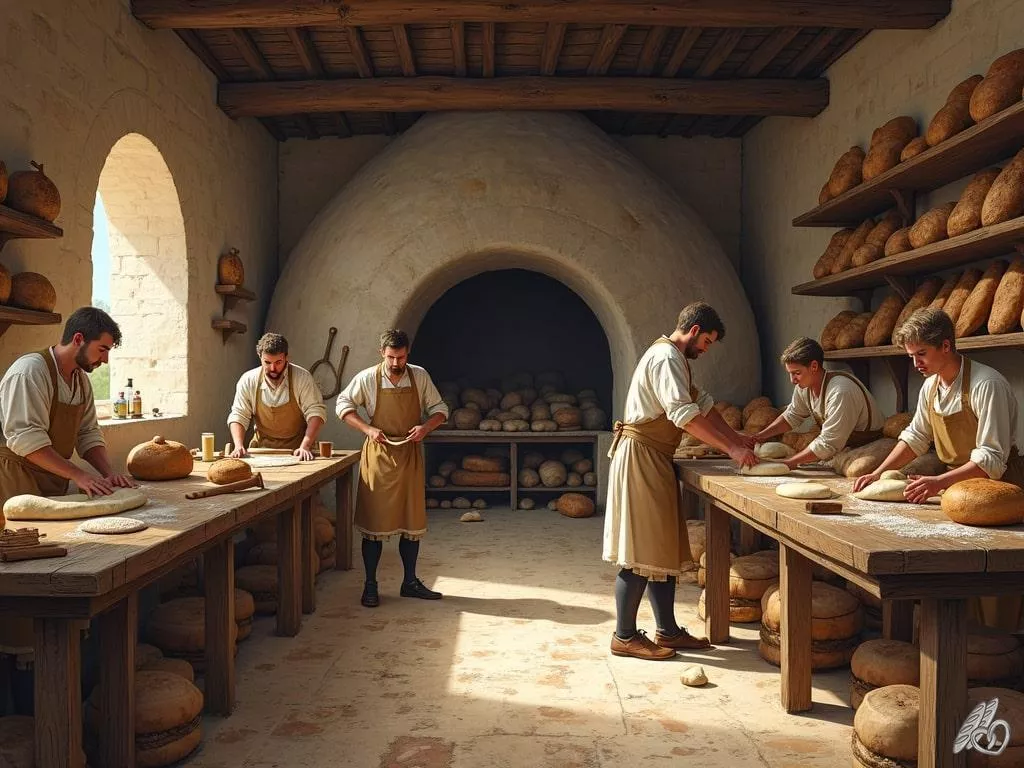 Le pain au Moyen Âge : fabrication et consommation