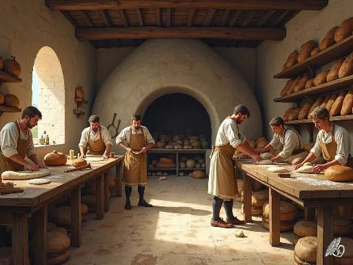 Le pain au Moyen Âge : fabrication et consommation