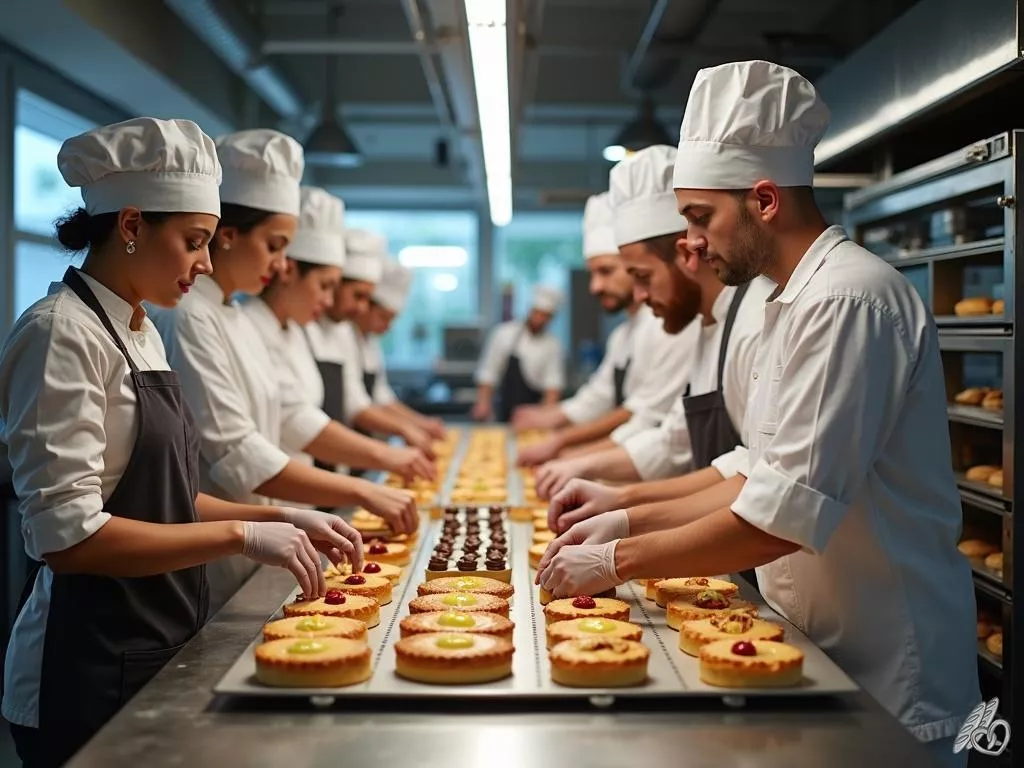 Organigramme d'une pâtisserie : rôles et hiérarchie de l'équipe en atelier
