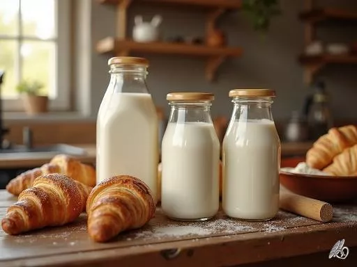 Tout savoir sur le lait en boulangerie : classification, propriétés, densité, usage, etc.